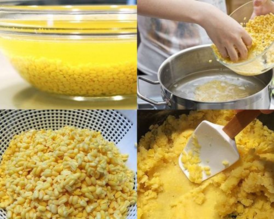 Làm nhân đậu xanh