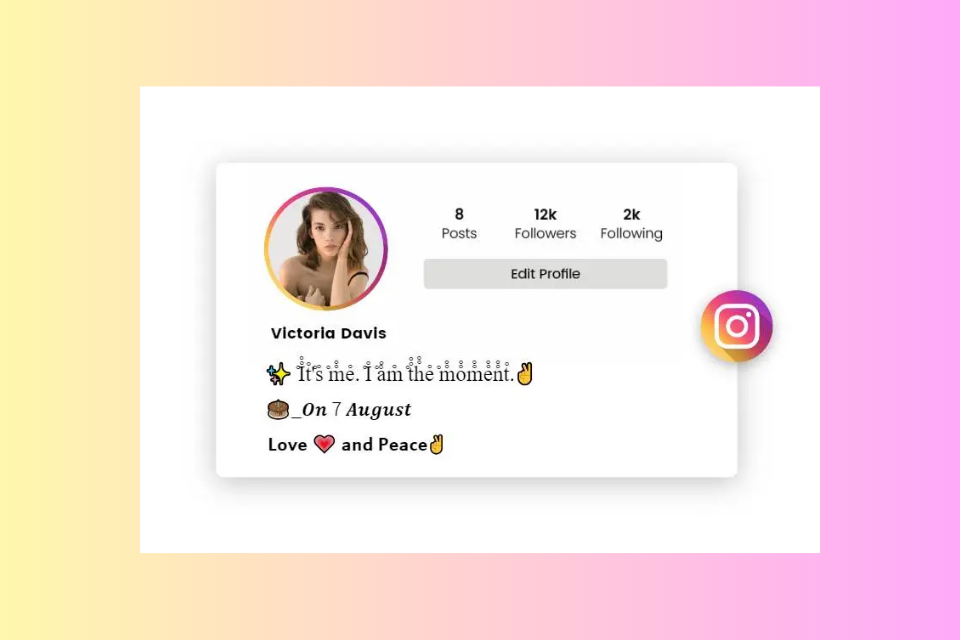 Lưu Ý Khi Viết Bio Instagram