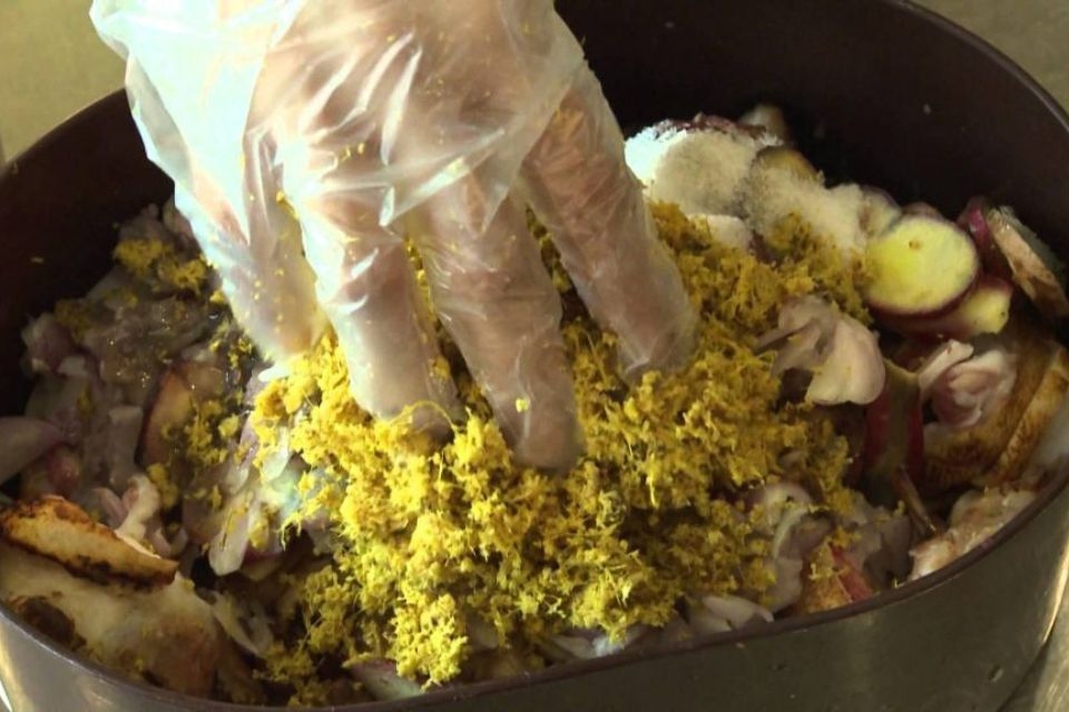 Chân giò nấu giả cầy 5