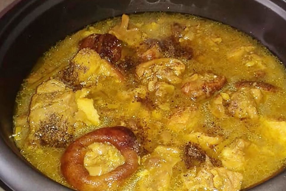 Chân giò nấu giả cầy 6