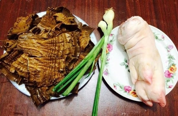 Canh măng khô hình 1