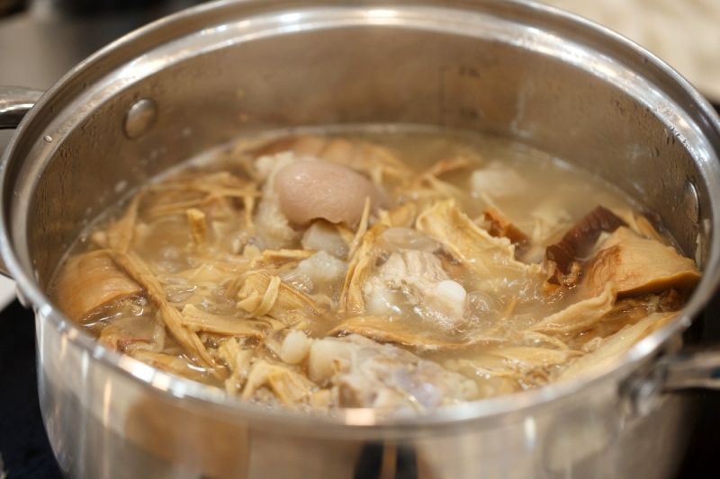 Canh măng khô hình 4