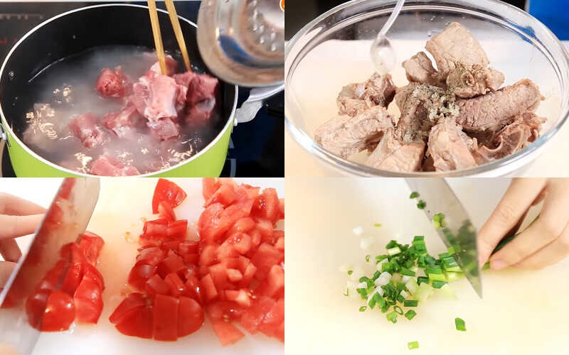 bún sườn chua-ảnh 2