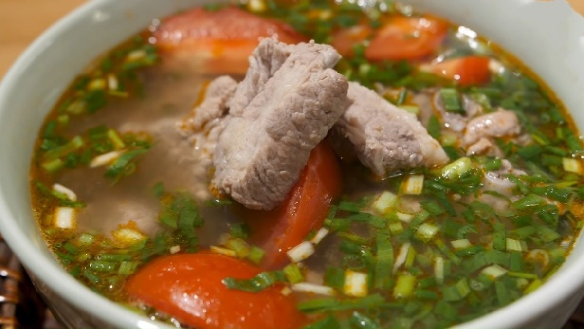 bún sườn chua-ảnh 3