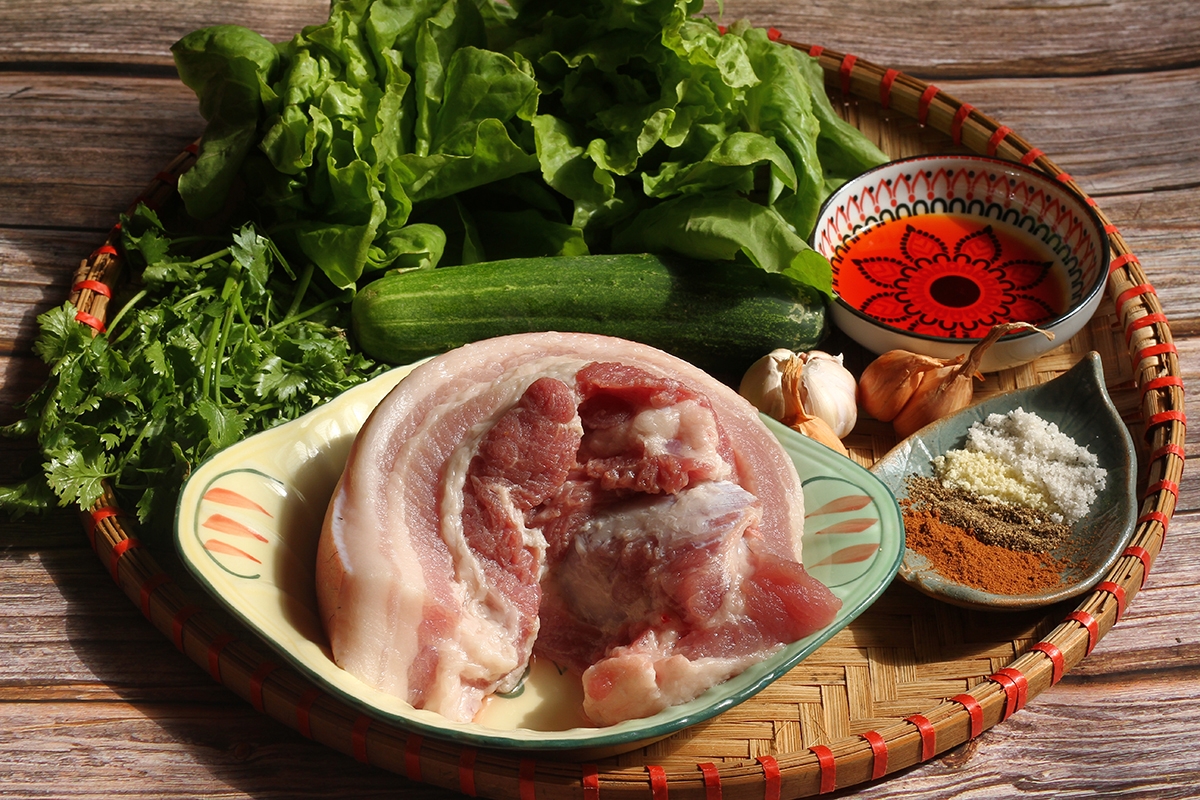 bánh tráng cuốn thịt heo-ảnh 1