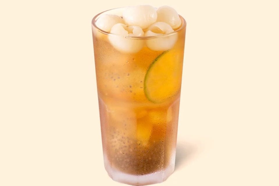 Trà long nhãn hạt sen