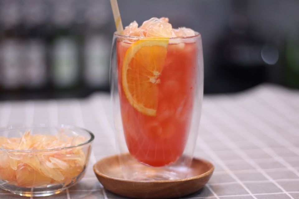 Trà bưởi mật ong