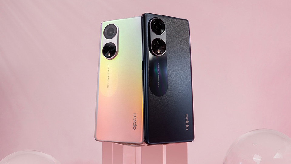 Reno8 T 5G sở hữu thiết kế cực kỳ đẹp mắt và năng động