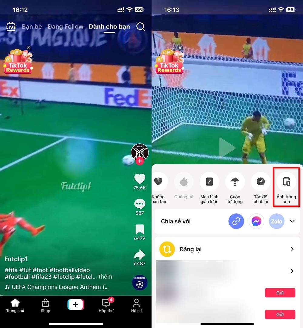 Cách bật tính năng Picture in Picture trên TikTok 1