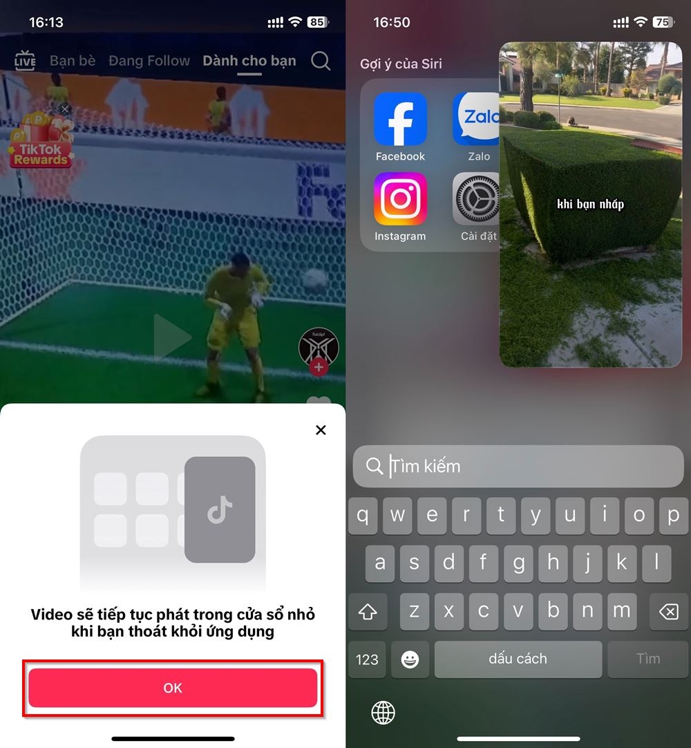 Cách bật tính năng Picture in Picture trên TikTok 2