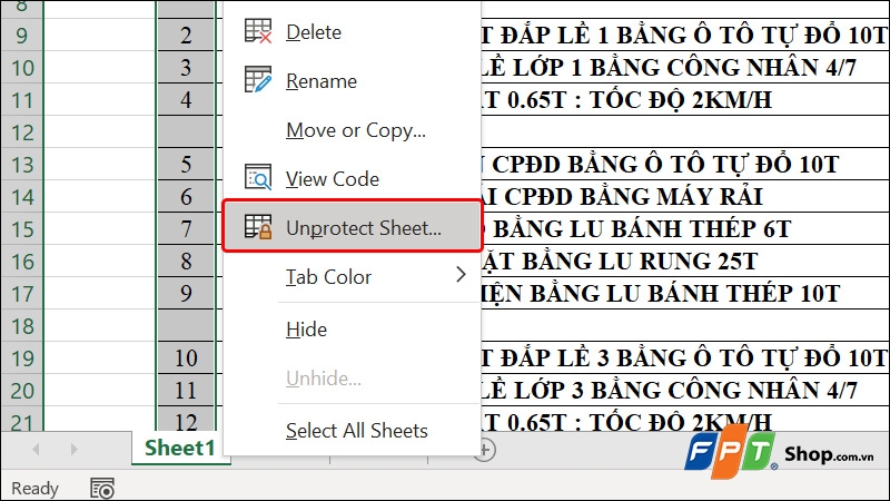 Cách khóa ô trong Excel - hình 13