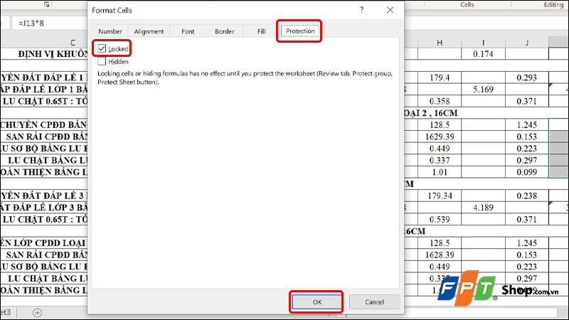 Cách khóa ô trong Excel - hình 20
