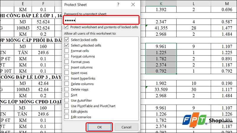 Cách khóa ô trong Excel - hình 22