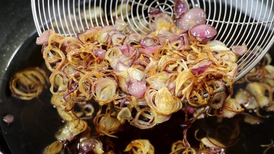 cách làm hành phi