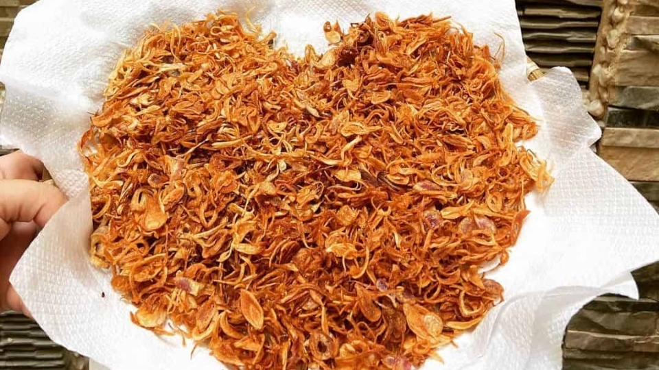 cách làm hành phi