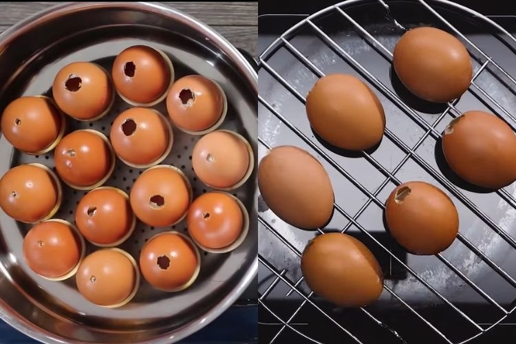 Cách làm trứng gà nướng ngon ngất ngây cực đơn giản tại nhà, không bị trào, vỡ