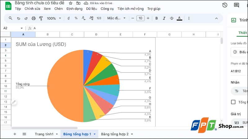Chèn Pivot Table trong Google Sheet - hình 17