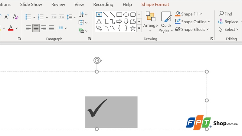 Đánh dấu tích trong PowerPoint - hình 16