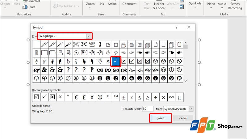 Đánh dấu tích trong PowerPoint - hình 3