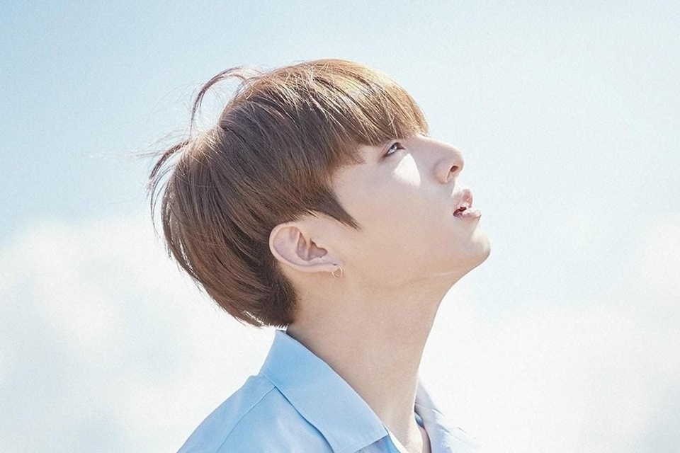 Kiểu tóc nam màu nâu khói trầm vàng