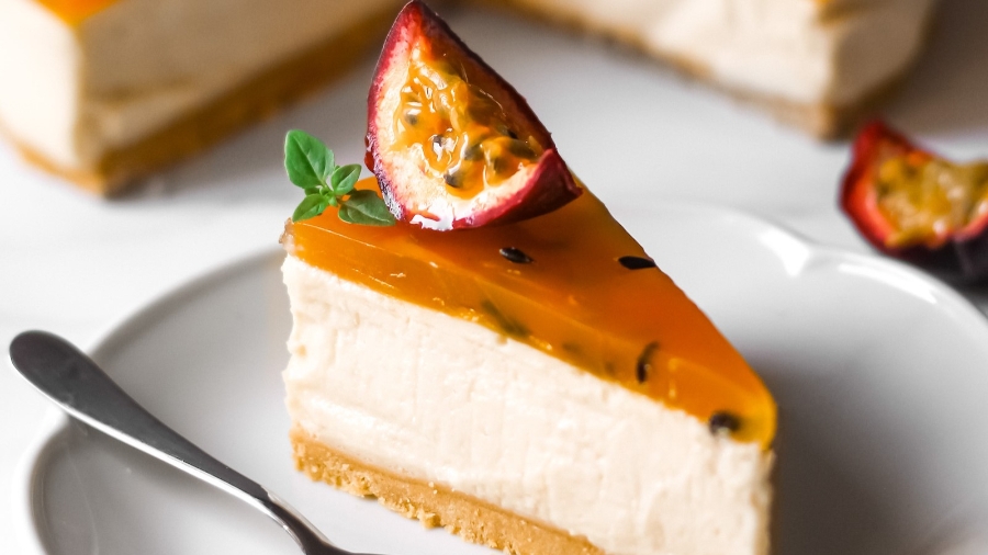 Bánh cheesecake chanh dây