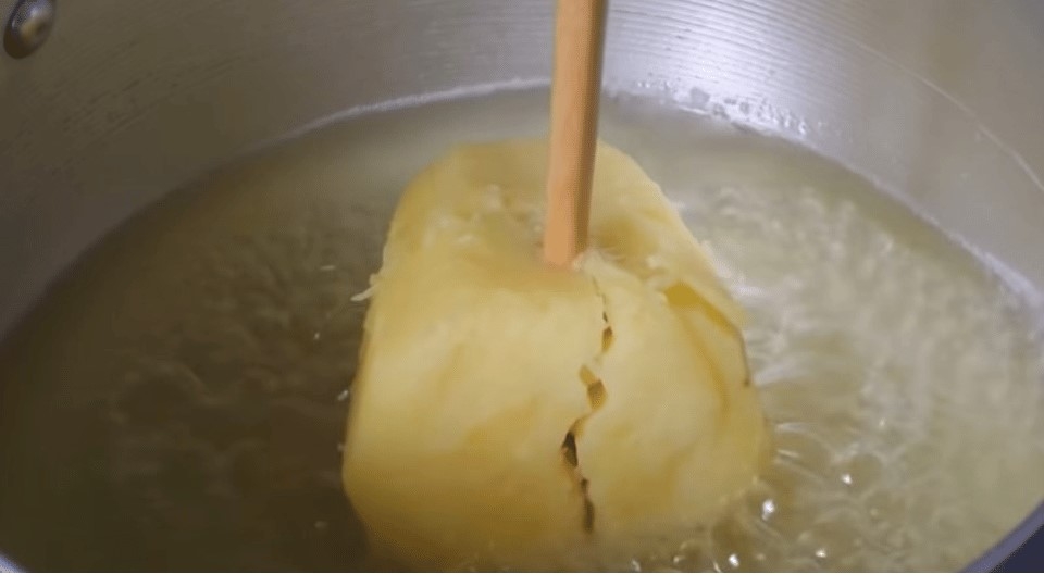 Nấu mềm khoai lang