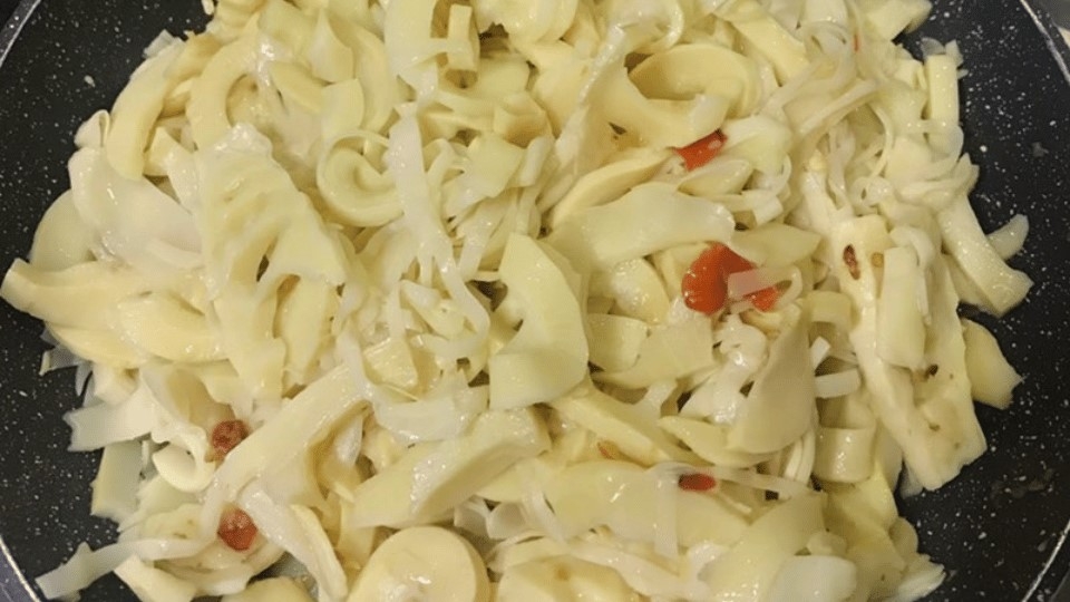 Xào măng
