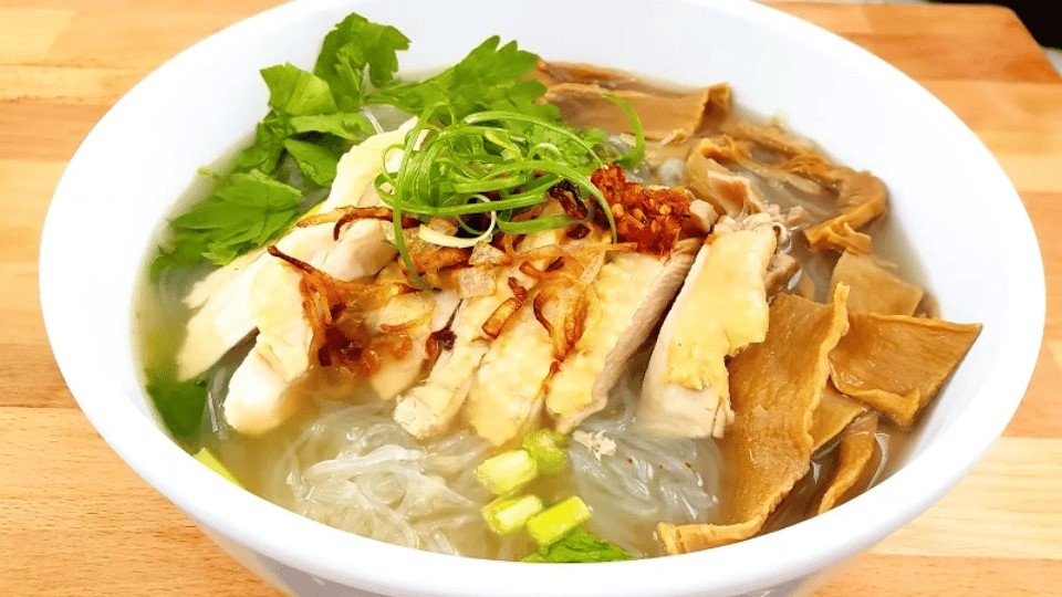 miến măng gà