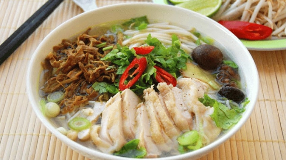 miến măng gà ngon