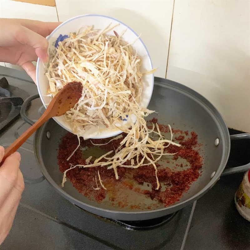 Làm mực rim nước mắm