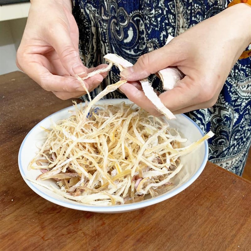 Sơ chế khô mực