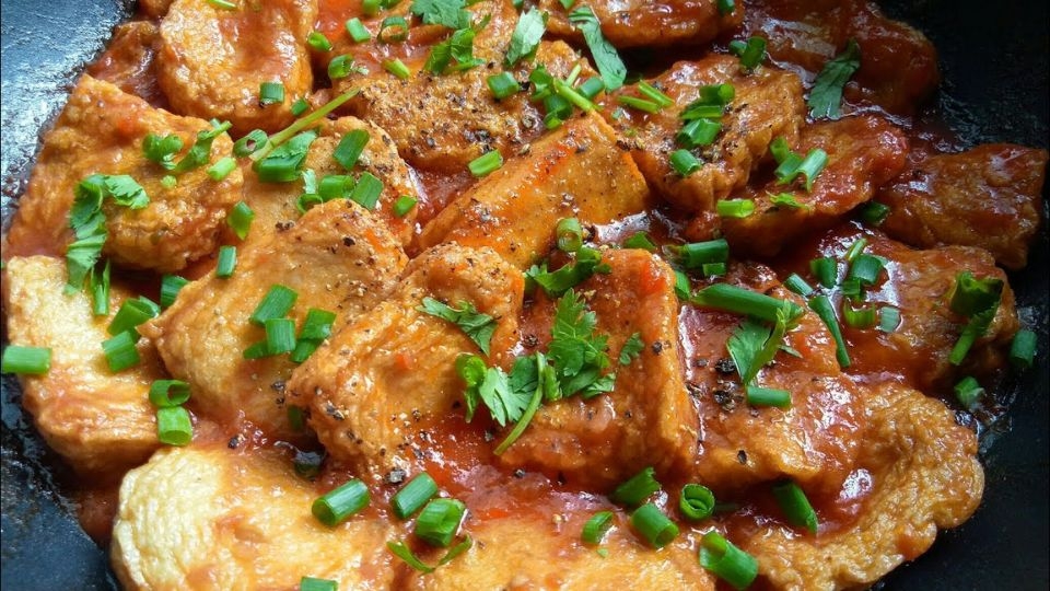 Chả cá sốt chua ngọt