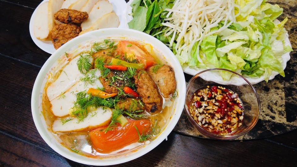 Bún chả cá