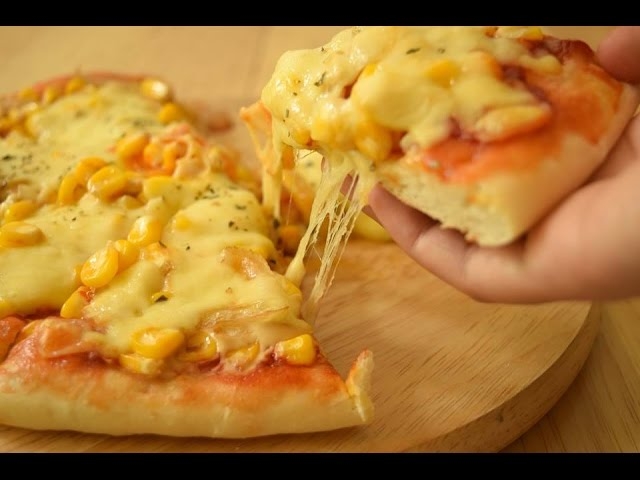 Pizza bắp phô mai