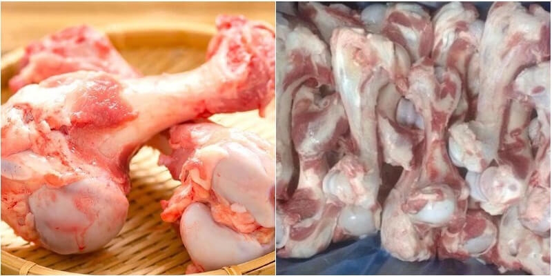 Cách lựa chọn khi mua xương ống heo