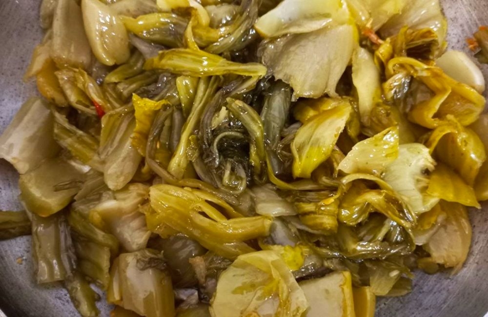 Xào dưa cải