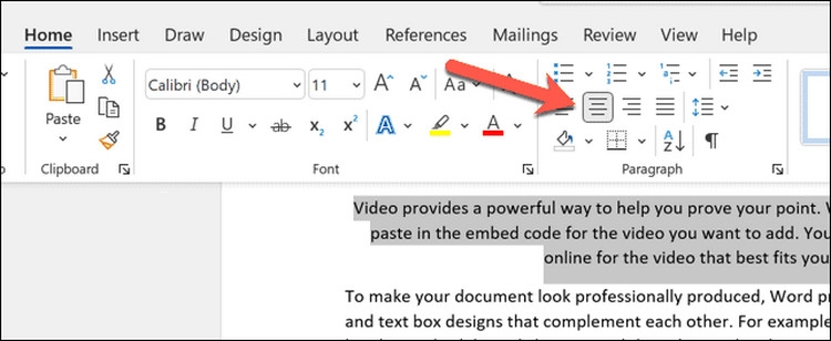 6 cách căn giữa ô trong Word cực nhanh và siêu tiện lợi