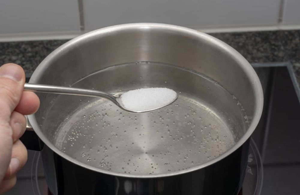 Pha nước muối bắp cải
