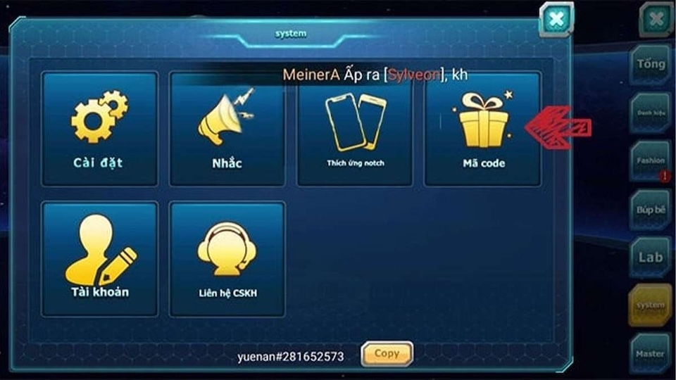 Full code Thủ Lĩnh Siêu Thú tổng hợp mới nhất 10/2023 với vật phẩm cực hot hình 4