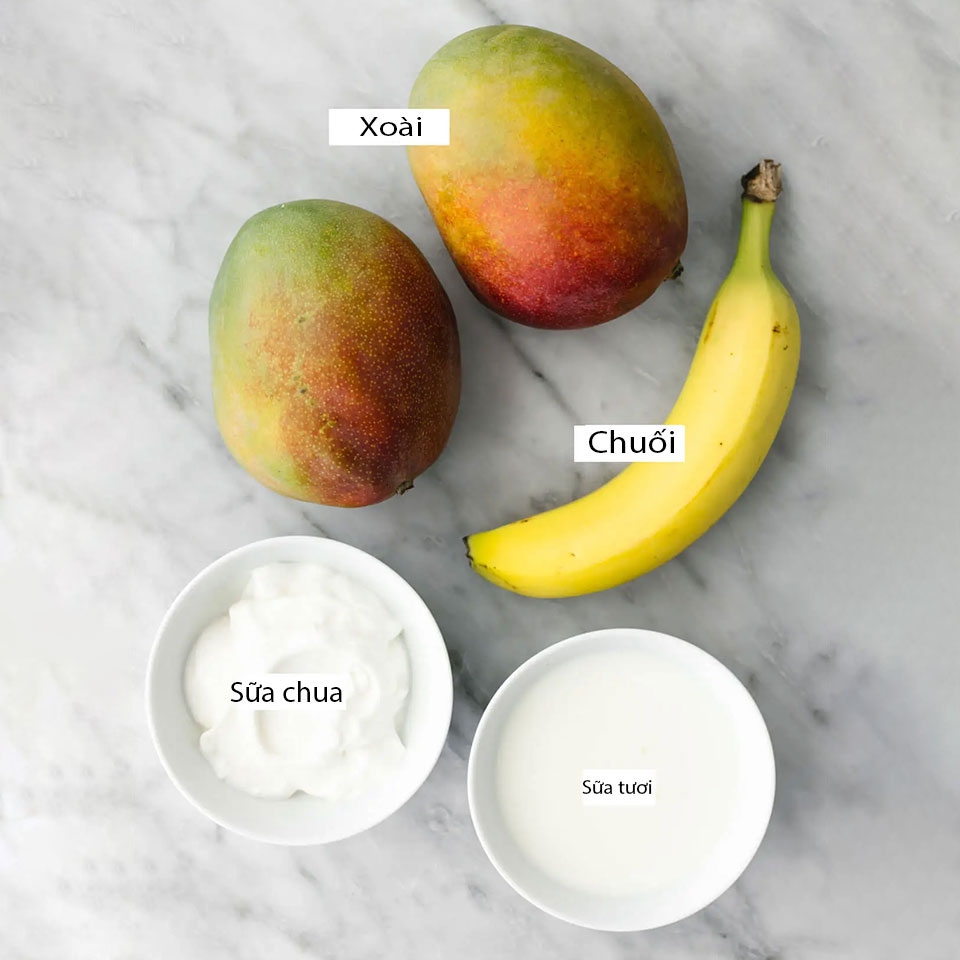 cách làm sinh tố xoài - Ảnh 03