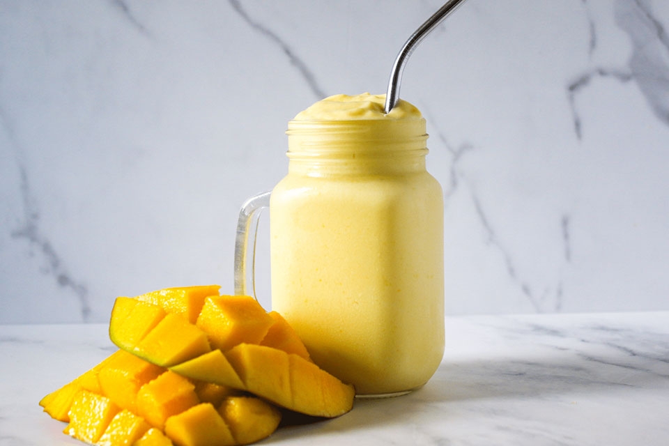 cách làm sinh tố xoài - Ảnh 06