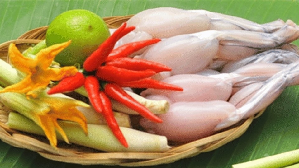 Mẹo chọn thịt ếch ngon