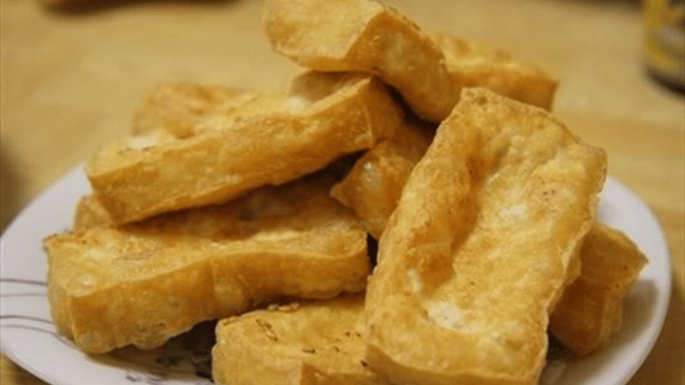 Rán đậu vàng các mặt