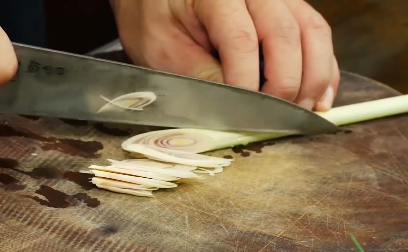 Cắt lát mỏng sả