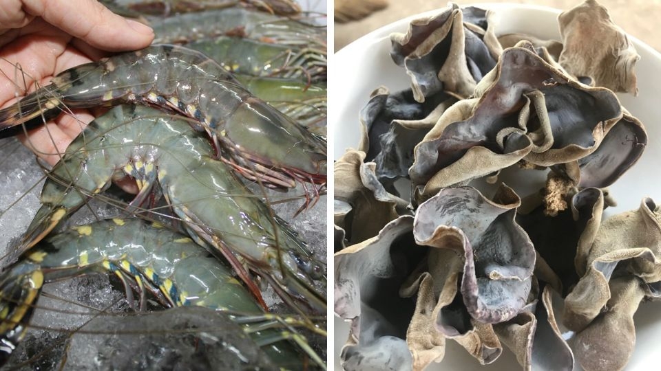 mẹo lựa chọn và mua tôm, nấm mèo