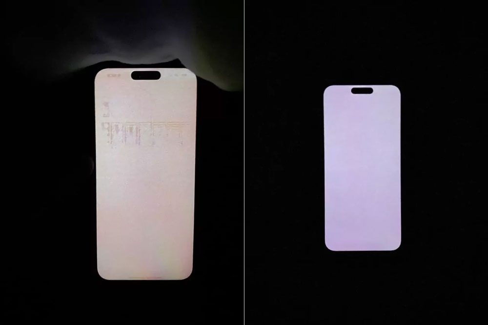 iOS 17 (bên trái) và iOS 17.1 (bên phải)