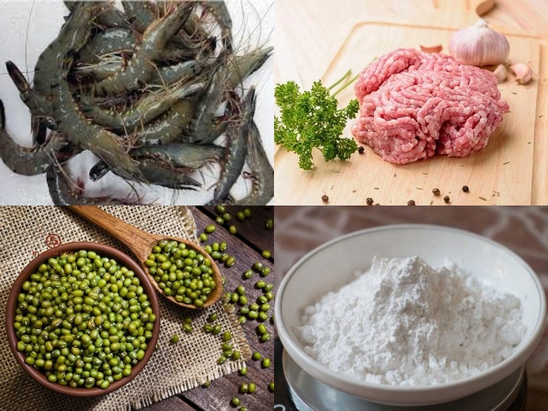 Nguyên liệu không thể thiếu của món bánh cống
