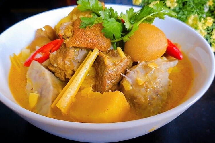 Món cà ri dê béo ngậy, thơm ngon khó cưỡng