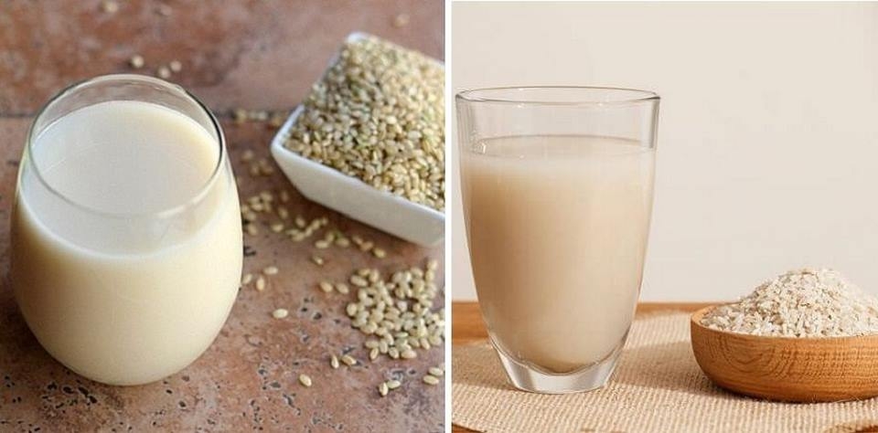 Nguyên liệu làm sữa gạo rang