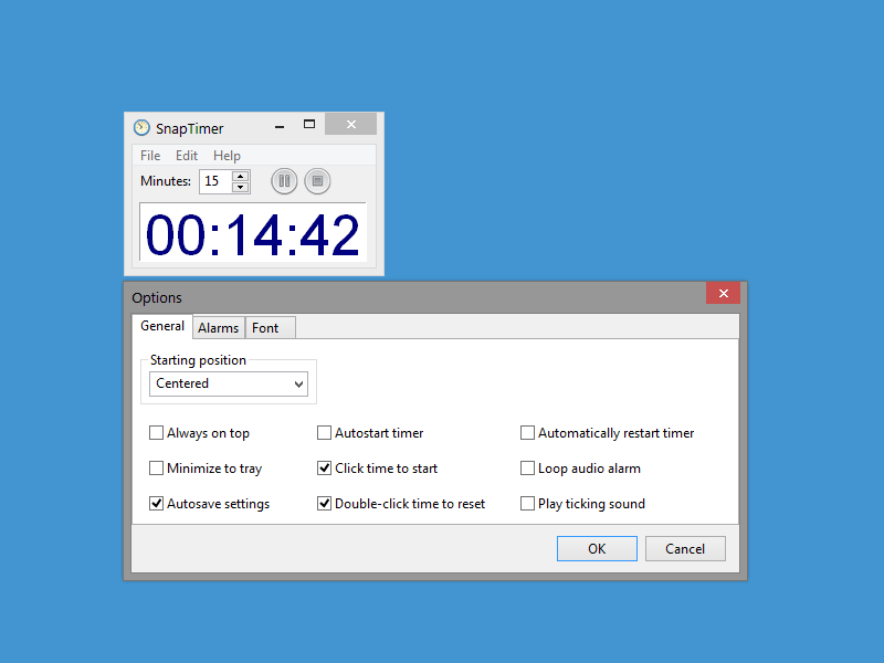 Phần mềm SnapTimer